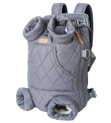 Winter Pet Dog Backpack Thicken Warm Cat Backpack Hands Free Portable Travel Dog Carrier for Small Dogs Windproof Safety Pet Bag