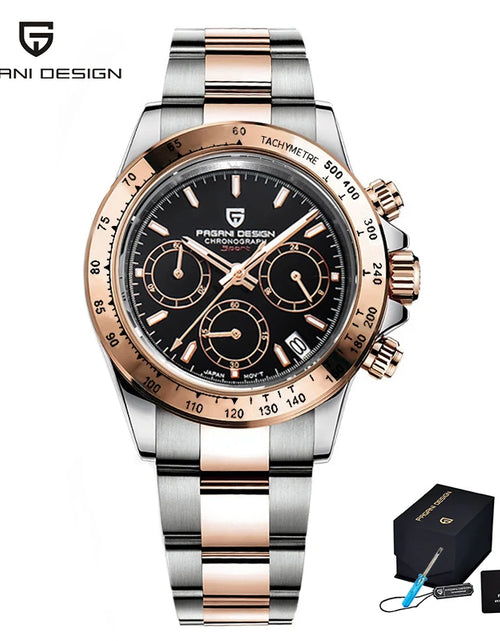 Load image into Gallery viewer, 2025 New Men'S Watches Quartz Business Watch Mens Watches Top Brand Luxury Watch Men Chronograph VK63 Reloj Hombre
