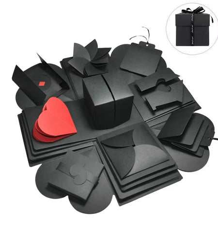 DIY Explosion Photo Album Gift Box Storage Box Valentine'S Day Surprise Gift Box Romantic Couple Creative Gift