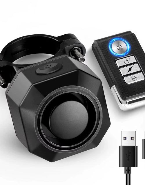 Load image into Gallery viewer, Ultimate Bike Guard™ – Wireless Vibration Alarm with Remote &amp; USB Charging
