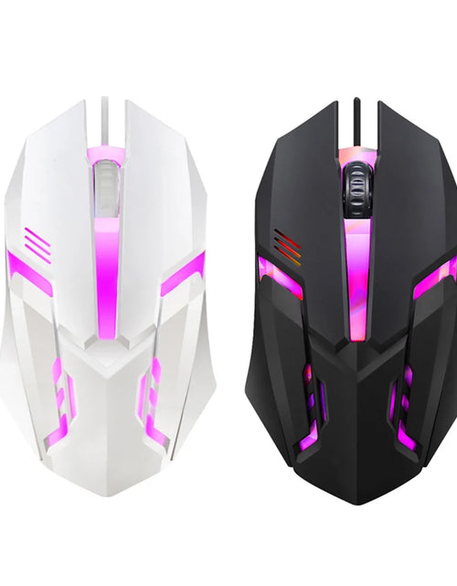 Load image into Gallery viewer, E-Sports USB Wired Mouse Colorful LED Gaming Mouse 5000 DPI Wired Mice Optical Wired Gamer Mouse for Desktop Laptop PC Computer
