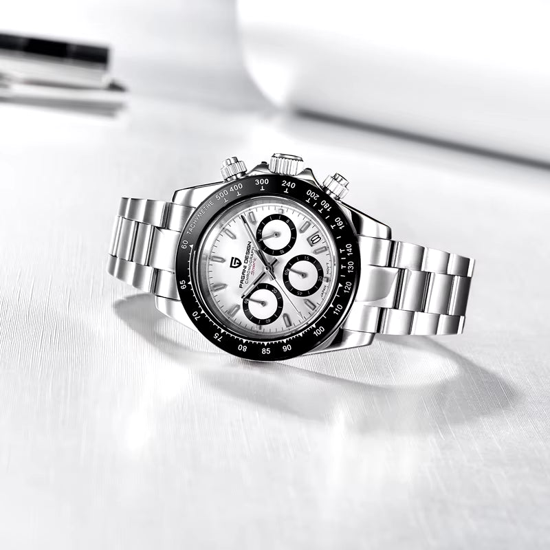 2025 New Men'S Watches Quartz Business Watch Mens Watches Top Brand Luxury Watch Men Chronograph VK63 Reloj Hombre