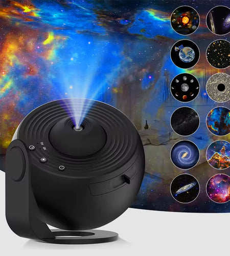 Planetarium Projector Galaxy Projector Star Projector 13 Sheets of Film Meet Fantasy of Starry Sky Extreme Romantic for Bedroom