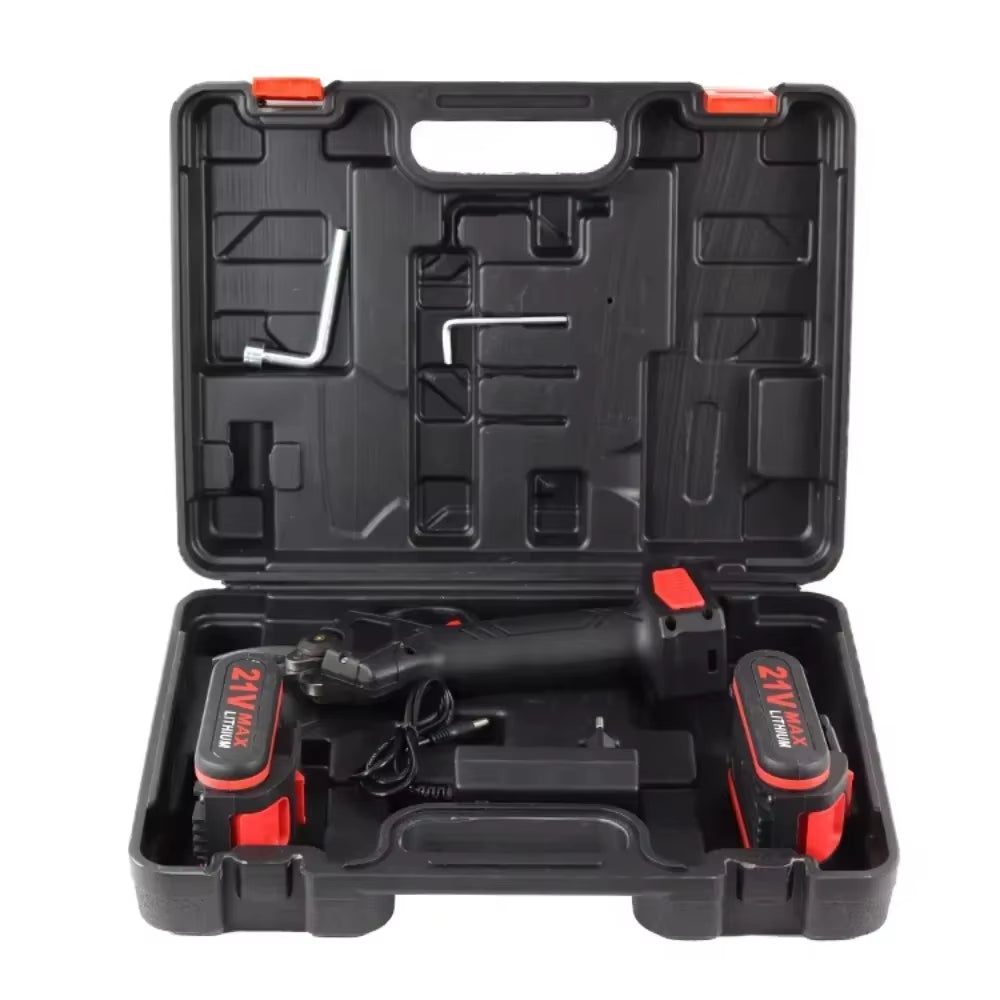 PowerPrune 21V Cordless Electric Pruner – Effortless Tree & Bonsai Branch Cutting Tool