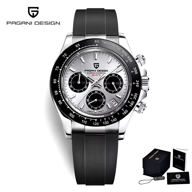 2025 New Men'S Watches Quartz Business Watch Mens Watches Top Brand Luxury Watch Men Chronograph VK63 Reloj Hombre